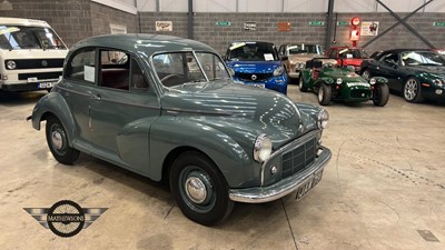 Lot 118 - 1952 MORRIS MINOR