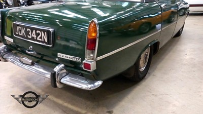 Lot 156 - 1974 ROVER 2200 SC AUTO