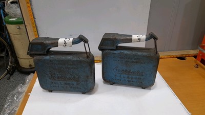 Lot 93 - 2 X BLUE PETROLEUM SPIRIT CANS