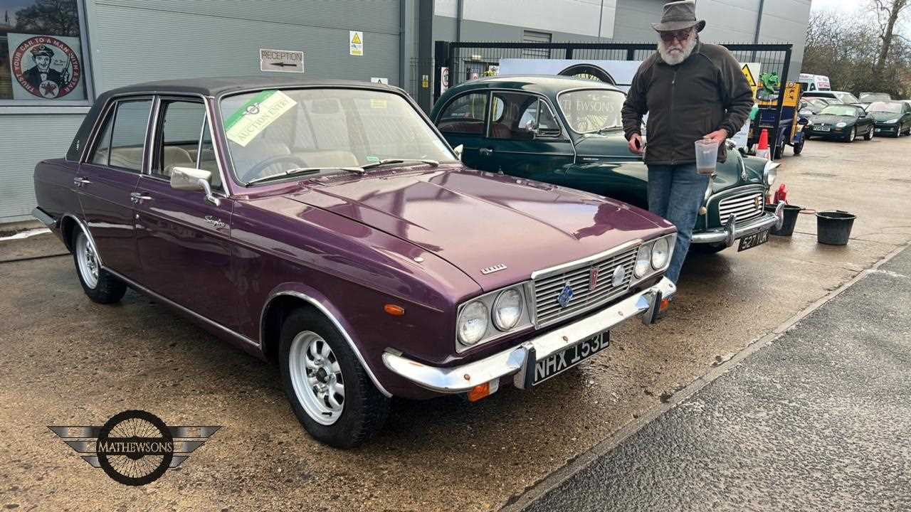 Lot 201 - 1972 HUMBER SCEPTRE