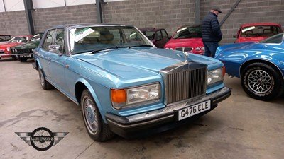 Lot 396 - 1990 ROLLS ROYCE SILVER SPIRIT II AUTO