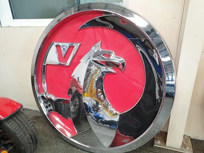 Lot 432 - VAUXHALL DEALER SIGN