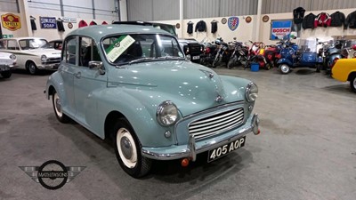 Lot 464 - 1960 MORRIS MINOR 1000