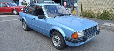 Lot 44 - 1984 FORD ESCORT GHIA