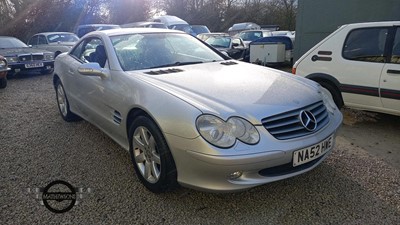 Lot 474 - 2003 MERCEDES SL 500 AUTO