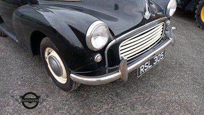 Lot 6 - 1955 MORRIS MINOR 1000