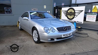 Lot 660 - 2002 MERCEDES CL500 AUTO
