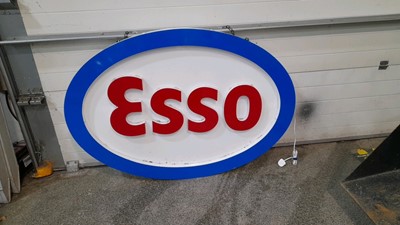 Lot 311 - 3D ESSO GENUINE ILLUMINATED SIGN/ SINGLE SIDED