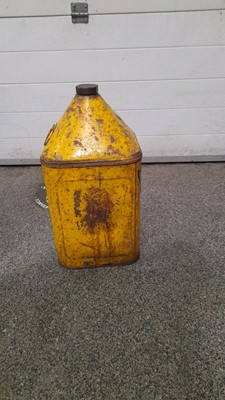Lot 179 - VINTAGE GOLDEN FILM 5 GALLON OIL DRUM