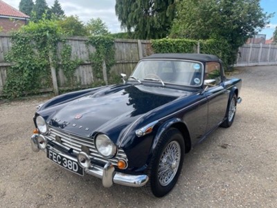 Lot 475 - 1966 TRIUMPH TR4A