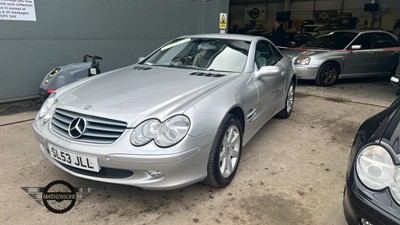Lot 55 - 2004 MERCEDES SL500 AUTO