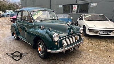 Lot 318 - 1958 MORRIS 1000