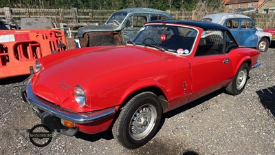 Lot 59 - 1975 TRIUMPH SPITFIRE 1500