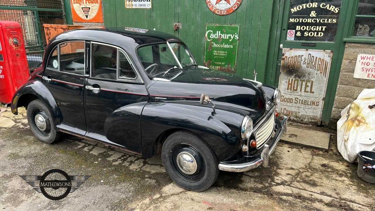 Lot 96 - 1955 MORRIS MINOR