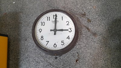 Lot 22 - SMITH SECTRIC CLOCK LARGE