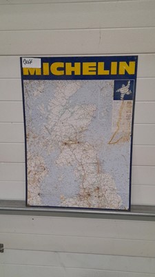 Lot 47 - MICHELIN TYRE PRESSURE TIN SIGN