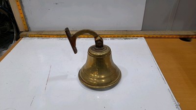 Lot 53 - BRASS HANGING BELL