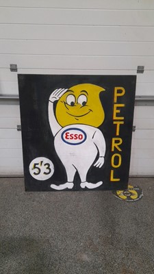 Lot 58 - MR DRIP LARGE ESSO PETROL SIGN