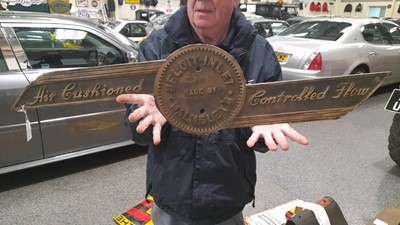 Lot 76 - BRASS NAME PLATE ( FRED DIBNAH MEM SALE )
