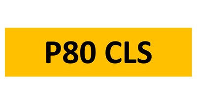 Lot 4-4 - REGISTRATION ON RETENTION - P80 CLS