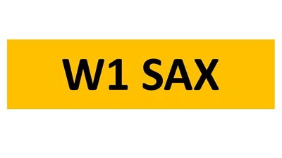 Lot 6-4 - REGISTRATION ON RETENTION - W1 SAX
